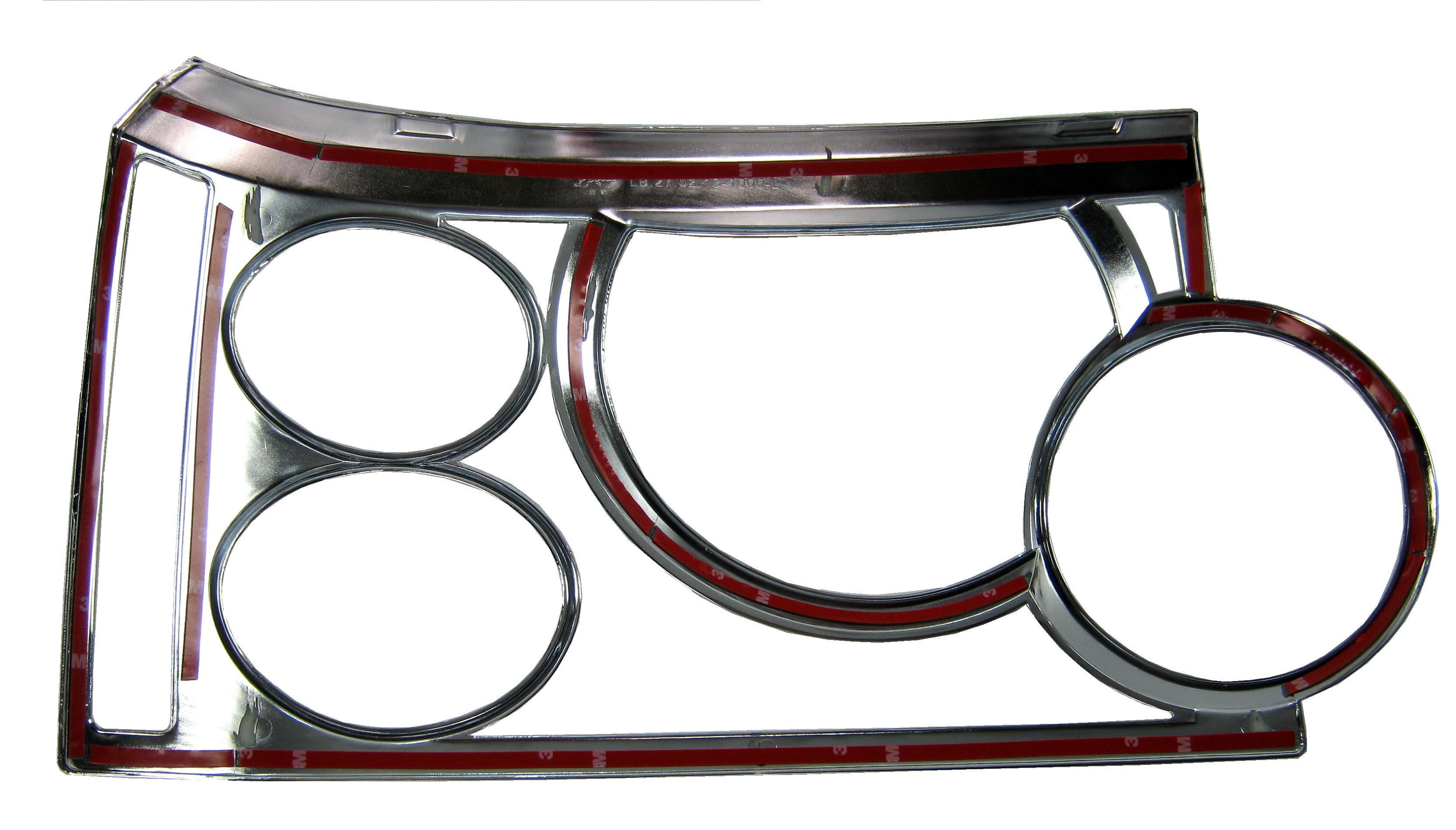 Chrome head lamp light covers for Range Rover L322 20062009 Vogue TDV6